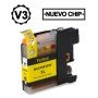 Brother LC125XL Amarelo Cartuchos de Tinta - Compatível