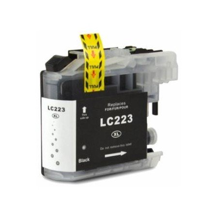 Brother LC223/LC221 Tinteiro Preto - Compatível