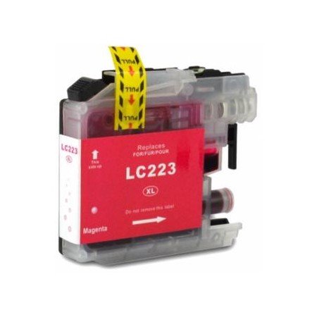 Brother LC223/LC221 Tinteiro Amarelo - Compatível