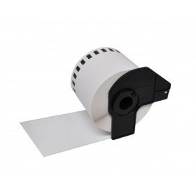 Brother DK22246 - Etiquetas de Tamanho personalizado - Largura 103mm x 30,48 metros - Texto Preto sobre fundo branco - Compatíve