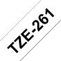 Brother TZe261 Cinta Laminada de Etiquetas - Compatível