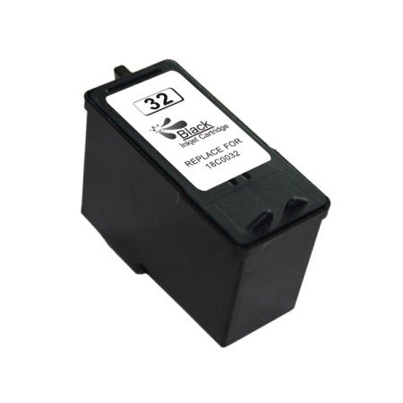 Lexmark 32 Tinteiro Preto - Compatível