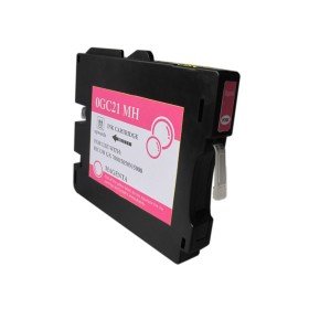 Ricoh GC21M Tinteiro Amarelo Pigmentado - Compatível