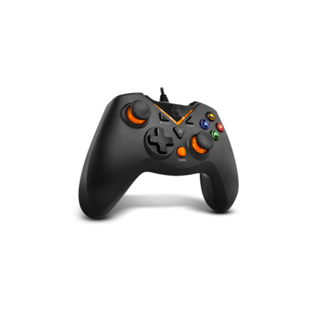 Controlador de jogo Krom Key preto USB