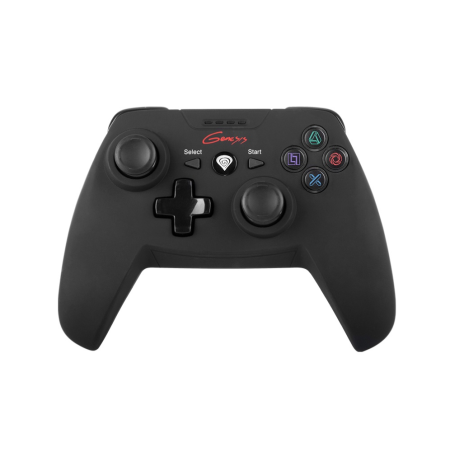 Controlador de jogo Genesis Pv58 sem fio gamepad ps3 pc