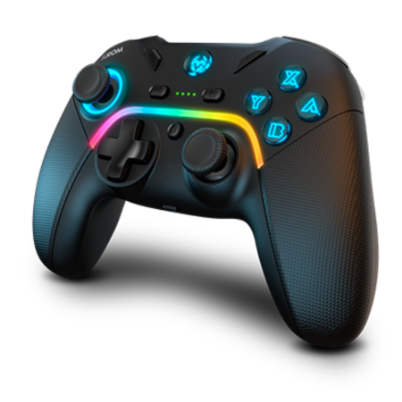 Gamepad Rgb Krom Kayros Pc/Switch/Android