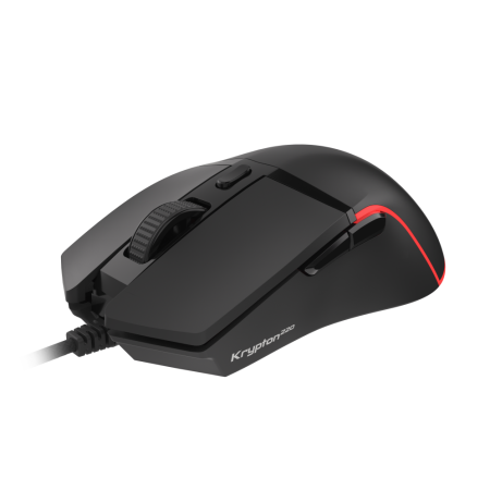 Rato para jogos Genesis Krypton 220 6400 Dpi Rgb preto