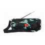 Alto-Falante Portátil Gembird Spk-Bt-17-Cm Com Rio Fm 2X5W Rms Camuflagem Bluetooth