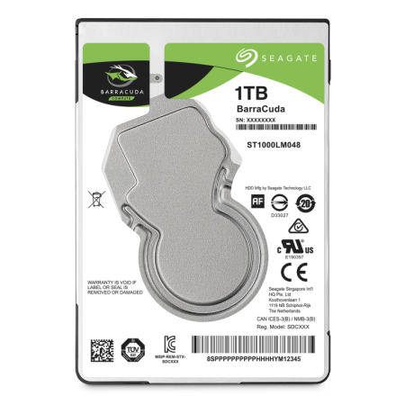Disco 2,5" Seagate Barracuda 1Tb Sata 128Mb