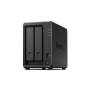 NAS Synology Ds723+ 2Bah AMD Ryzen R1600 2 Core 23.1Ghz 2Gb Ddr4 Ecc 32Gb