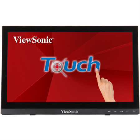 Monitor Viewsonic Td1630-3 15,6" Hd VGA HDMI Alto-falantes Touch Black