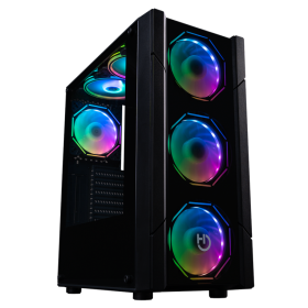 Caixa Hiditec Atx V30 Argb Vidro Temperado