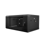 Armário Rack Lanberg 4U 600X450X279 Automontado 19" Até 60 Kg Preto