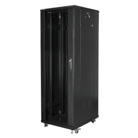 Armário Rack Lanberg 19" 37U 600X800 Embalagem Plana Preto Preto