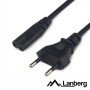 Cabo Alimentação Ac Plano / Tipo 8 Iec C7 1.8M Lanberg