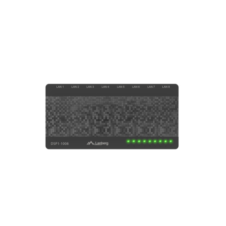 Comutador Ethernet Lanberg 8 portas Gigabit RJ45