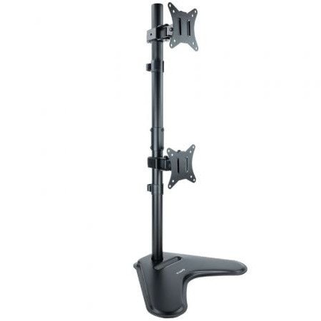 Suporte para 2 Monitores TooQ DB1703TNV-B/ até 9kg
