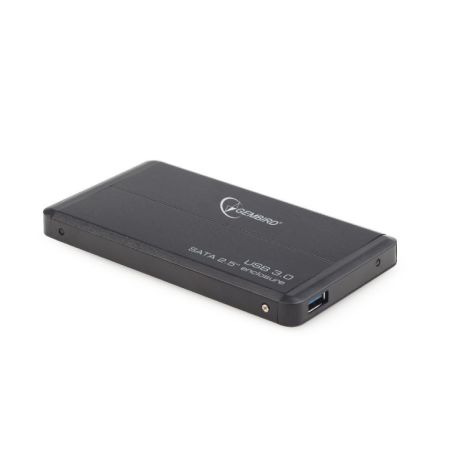 Caixa de disco rígido Gembird Sata USB 3.0 2,5" preta