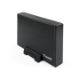 Externo Caixa Tooq Tqe-3527B 3,5" Sata USB 3.0 Preto