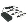 Carregador Portátil Leotec/ 70W/ Automático/ 10 Conectores/ Voltagem 15-20V
