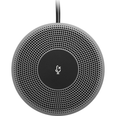 Microfone de expansão Logitech Conferencecam Meetup com fio