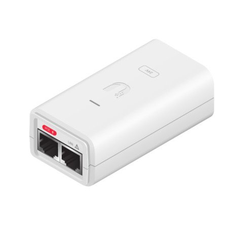 Injetor POE Ubiquiti Poe-24-12W-G-Wh 24V 12W 0.5A Giga Branco