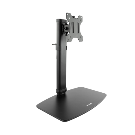 Suporte de mesa Tooq Db1127Tn-B 17-27" giratório inclinado preto