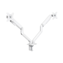 Suporte de Mesa Tooq 2 Telas 17"-32" Branco