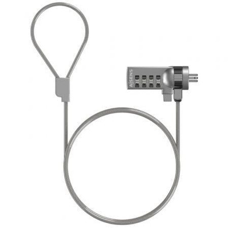 Cabo de Segurança para Laptops Aisens ASLK-D40N01-SL/ 1,5m