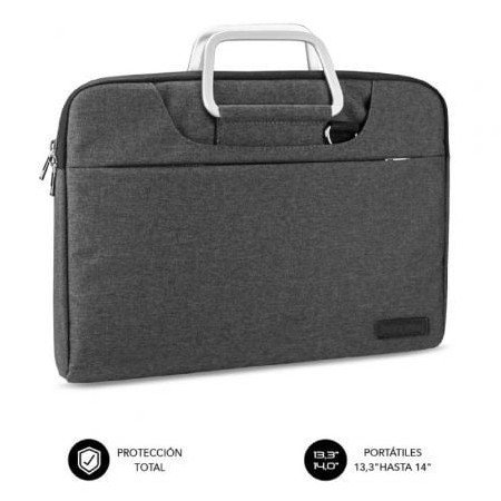 Maleta empresarial Subblim para laptops 13,3-14"/ cinza