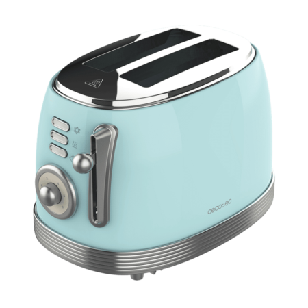Torradeira Vertical Cecotec Toas Tand Taste 800 Vintage Light Blue