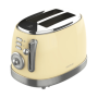 Torradeira Vertical Cecotec Toast And Taste 800 Vintage Amarelo Claro