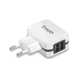 Carregador De Parede USB Tooq Tqwc-11S02Wt 2Xusb 3.4 Branco