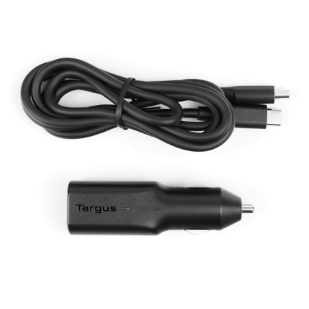 Carregador de carro universal Targus para Portátil 45 W tipo C preto