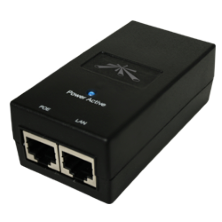 Injetor POE Ubiquiti Poe-24-12W-G Isp Injetores POE 24V 12W 0,5A Giga
