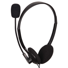 Gembird Fones De Ouvido Microfone Controle De Volume Negro Com Fio