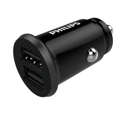 Carregador de carro Philips DLP2510/ 2xUSB/ 12W