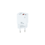 Carregador de parede Tooq Gan USB-C Pd USB-A Qc 30 W