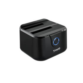 Dock Tooq Tqds-802B 2Xsata 2.5"/3.5" USB 3.0, Clone Otb Preto