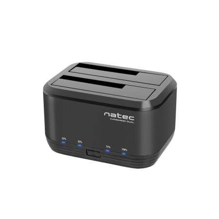 Docking Station Natec Kangaroo Dual USB 3.0 Sata Preto