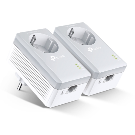 Powerline TP-Link Av600 Kit 2 unidades 1 porta com plugue