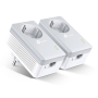 Powerline TP-Link Av600 Kit 2 unidades 1 porta com plugue