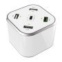 Carregador de Mesa Aisens ASCH-5PQC-W/ 1xUSB Tipo-C/ 4x USB/ 48W
