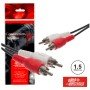 Cabo 2-Rca Macho / 2-Rca Macho 1.5M Pvc Polybag