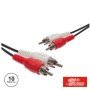 Cabo 2-Rca Macho / 2-Rca Macho Pvc 10M