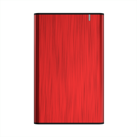 Aisens Caixa Externa 2.5" Ase-2525Red 9.5Mm Sata A USB 3.0 USB3.1 Gen1 Vermelho