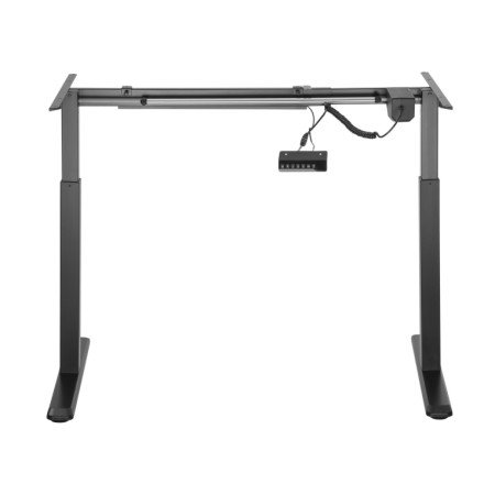 Altura ajustável da estrutura da mesa motorizada Aisens Painel de controle 80 kg preto