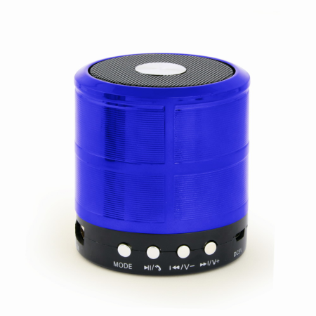 Alto-Falante Portátil Gembird Spk-BT-08-B 3W Rms Bluetooth Azul