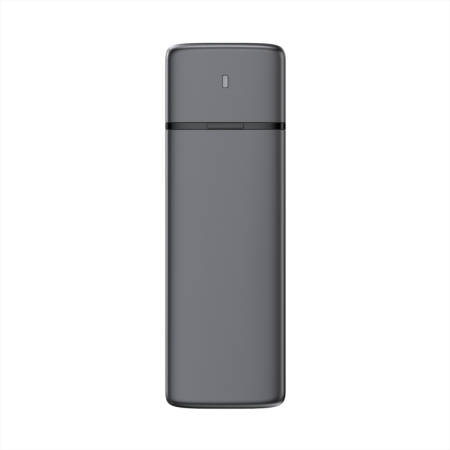 External Caixa Aisens M.2 Ngff Asm2-002G Sata NVME para USB3.1 Gen2 Cinzento