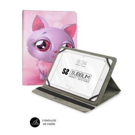 Subblim Trendy Cat Case para tablets de 10,1"-11"